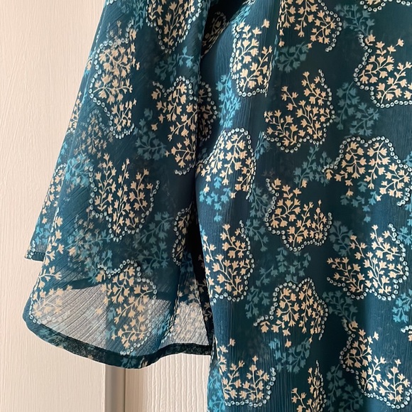 Anna Sui for Uniqlo sheer boho blouse - Picture 3 of 10
